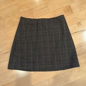 Wilfred Classic Mini Skirt Plaid Size 8